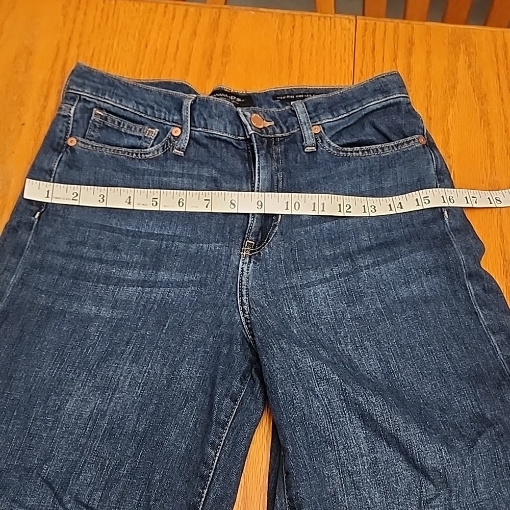 Banana Republic Dark Blue Flare Jeans - Picture 7 of 12
